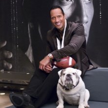 Dwayne Johnson in una foto promozionale del film Cambio di gioco