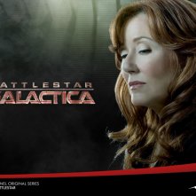 Wallpaper della serie Battlestar Galactica - Laura Roslin
