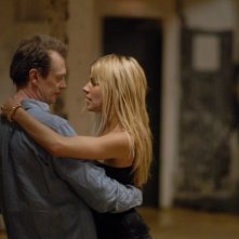 Steve Buscemi e Sienna Miller in una sequenza del film Interview