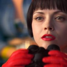 Christina Ricci in una sequenza del film Speed Racer