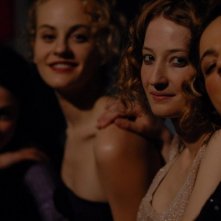 Cristina Odasso, Marina Rocco, Alba Rohrwacher e Francesca Cutolo sul set del film Riprendimi