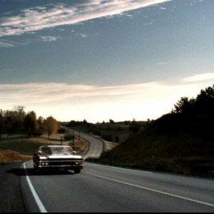 La fedele Impala sulle highways americane in Supernatural