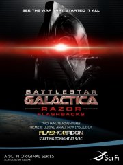 La locandina di Battlestar Galactica: Razor Flashbacks