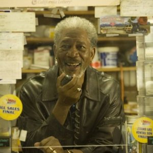 Morgan Freeman in una scena del film 10 cose di noi