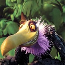 Un avvoltoio protagonista del film Ortone e il mondo dei Chi