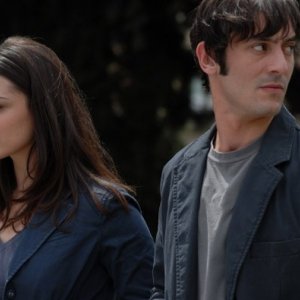 Valentina Lodovini e Marco Foschi in una scena del film Riprendimi