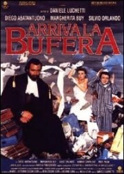 La locandina di Arriva la bufera