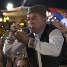 Mladen Nelevic in una sequenza del film Gucha