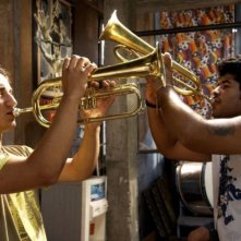 Una scena del film Gucha