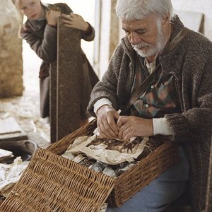 Una scena del film Sopravvivere con i lupi
