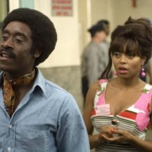 Don Cheadle e Taraji P. Henson in una scena del film Talk to me