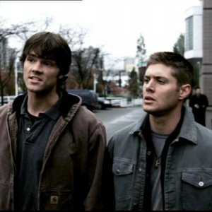 Jared Padalecki e Jensen Ackles nell'episodio 'La rivolta' di Supernatural