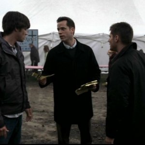 Jensen Ackles e Jared Padalecki nell'episodio 'Faith' di Supernatural