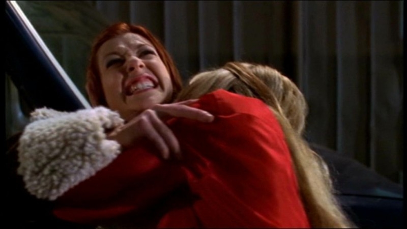 Alyson Hannigan E Mercedes Mcnab In Una Scena Dell Episodio L Accecante Luce Del Giorno Della Quarta Stagione Di Buffy L Ammazzavampiri 57514