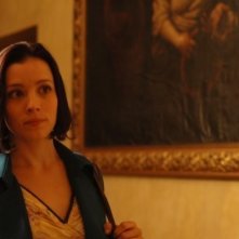 La Orlandini in una sequenza del film La velocità della luce