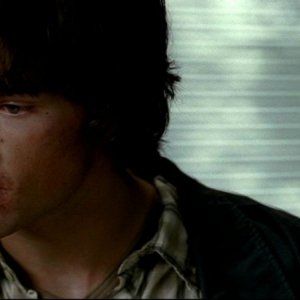 Jared Padalecki, mentre interpreta Sam Winchester, 'In my time of dying'