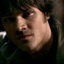 Primo piano di Padalecki nell'episodio 'La trappola del diavolo' di Supernatural