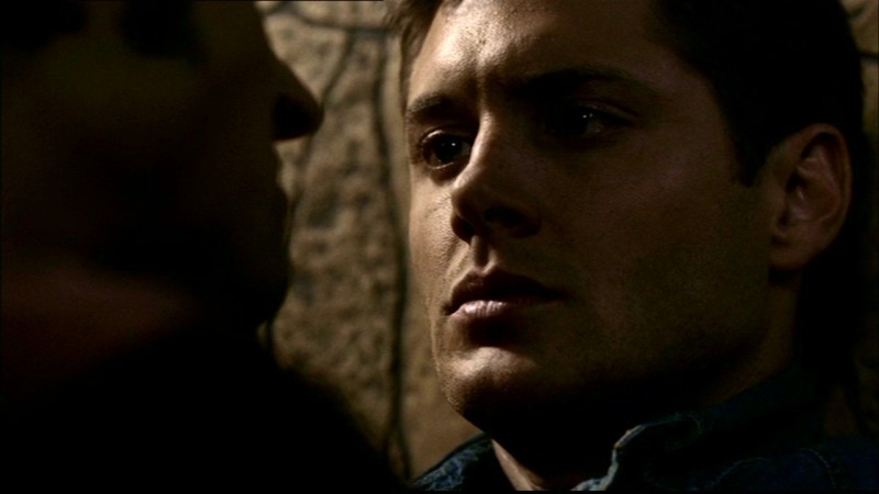 Jensen Ackles, as Dean Winchester, in the Supernatural episode 'Salvation'