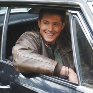 Jensen Ackles  sul set dell'episodio 'Una pistola dal passato' di Supernatural