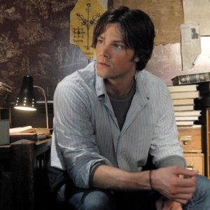 Jared Padalecki nel ruolo di Sam mentre è posseduto dal demone che possedeva Meg nella prima stagione, nell'episodio 'Born under a bad sign' della serie tv Supernatural