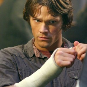 Jared Padalecki nel ruolo di Sam Winchester nell'episodio 'Simon said' della serie tv Supernatural
