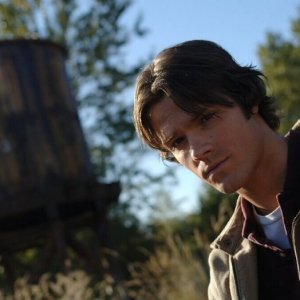 Jared Padalecki nell'episodio 'Crossroad Blues' della serie Supernatural