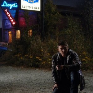 Jensen Ackles nell'episodio 'Crossroad Blues' della serie Supernatural