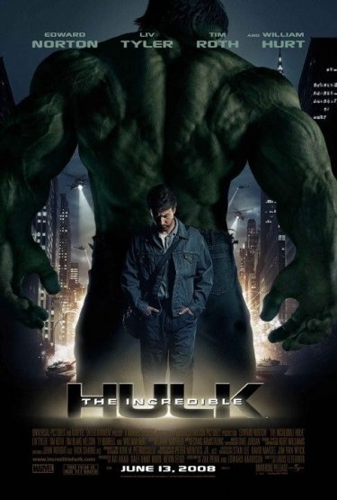 La locandina di L'incredibile Hulk