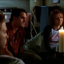 Seth Green, Nicholas Brendon e Alyson Hannigan in una scena dell'episodio 'Il sapore del terrore' della quarta stagione di Buffy - L'ammazzavampiri