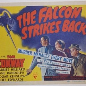 Una lobbycard promozionale de Il Falco colpisce ancora