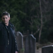 Jensen Ackles nei panni di Dean Winchster nell'episodio 'Si scatena l'Inferno' (seconda parte) della serie tv Supernatural