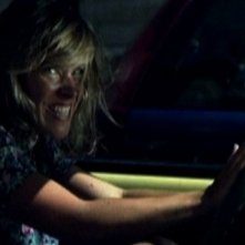 Francesca Faiella in una sequenza del cortometraggio Clacson