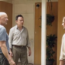 Josh Holloway, Michael Emerson e Terry O'Quinn nell'episodio 4x09 di Lost
