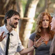 Rebecca Mader, Sam Anderson e Jeremy Davies in una scena dell'episodio 4x10 di Lost