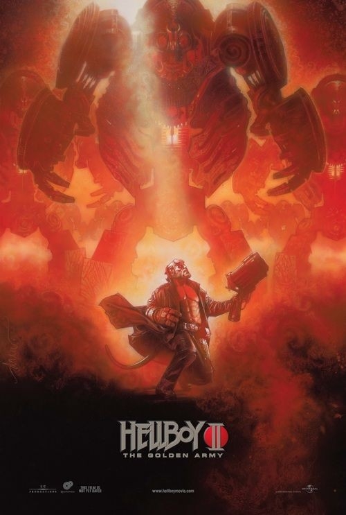 La Locandina Di Hellboy 2 In Versione Limitata Distribuita Al New York Comic Con 58407