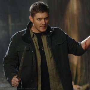 Jensen Ackles nel ruolo di Dean Winchester nell'episodio 'Fresh Blood' della serie tv Supernatural