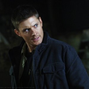 Jensen Ackles nel ruolo di Dean Winchester nell'episodio 'Fresh Blood' della serie Supernatural