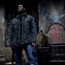 Jensen Ackles nel ruolo di Dean Winchester nell'ep. 'Ghostfacers' della serie Supernatural
