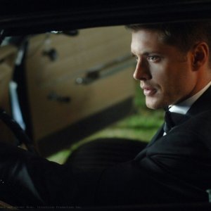 Jensen Ackles nel ruolo di Dean nell'episodio 'Red sky at morning' della serie Supernatural