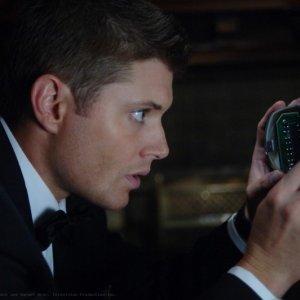 Jensen Ackles nel ruolo di Dean Winchester nell'episodio 'Red sky at morning' della serie Supernatural