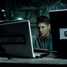 Jensen Ackles nell'episodio 'Ghostfacers' della serie Supernatural