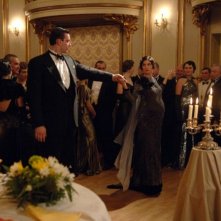 Andrea Iaia e Anna Valle in una scena di 'Carnera'