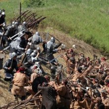 Una scena del film fantasy L'anno mille