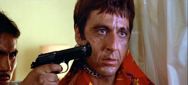 Una scena di Scarface