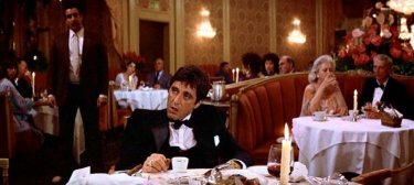 Scarface (1983) Pacino in una scena del film