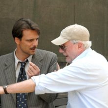 Alessandro Preziosi e Antonio Frazzi sul set di 'Indagine non autorizzata'