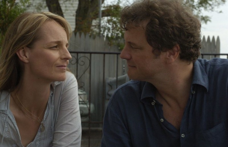 Helen Hunt e Colin Firth in una sequenza del film Then She Found Me