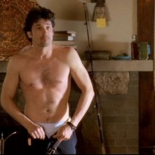 Patrick Dempsey interpreta il Derek Sheperd, il dottor 'Stranamore', nell'episodio 'Quando il gioco si fa duro' della serie tv Grey's Anatomy