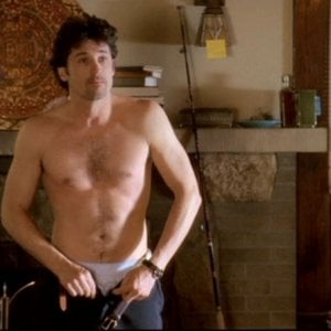 Patrick Dempsey interpreta il Derek Sheperd, il dottor 'Stranamore', nell'episodio 'Quando il gioco si fa duro' della serie tv Grey's Anatomy