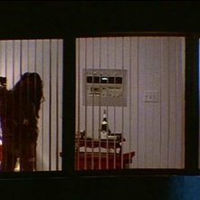 Deborah Shelton in una scena di OMICIDIO A LUCI ROSSE